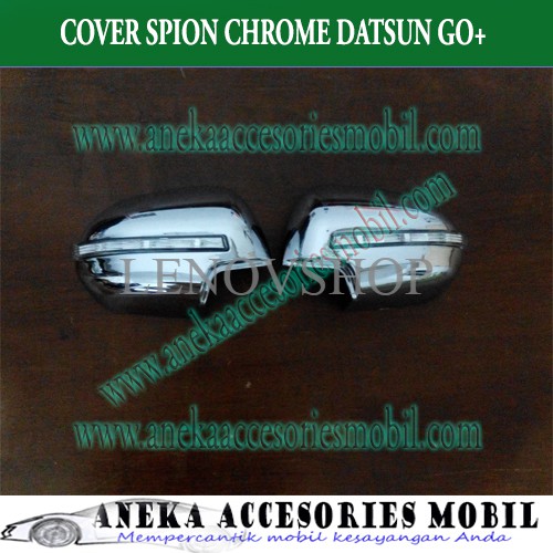 BESTPRICE Cover Spion Chrome Datsun Go+ Panca