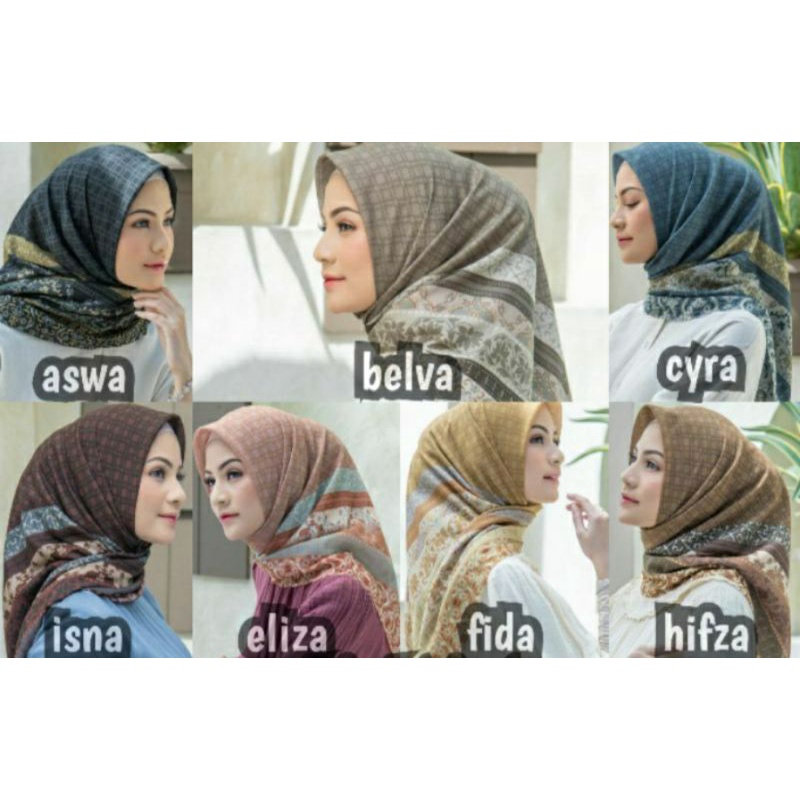 NEW HAZEL SCARF HEAVEN LIGHTS