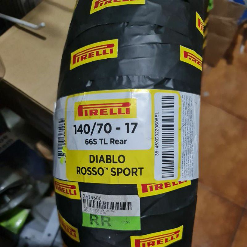 ban pirelli diablo rosso sport 140/70-17