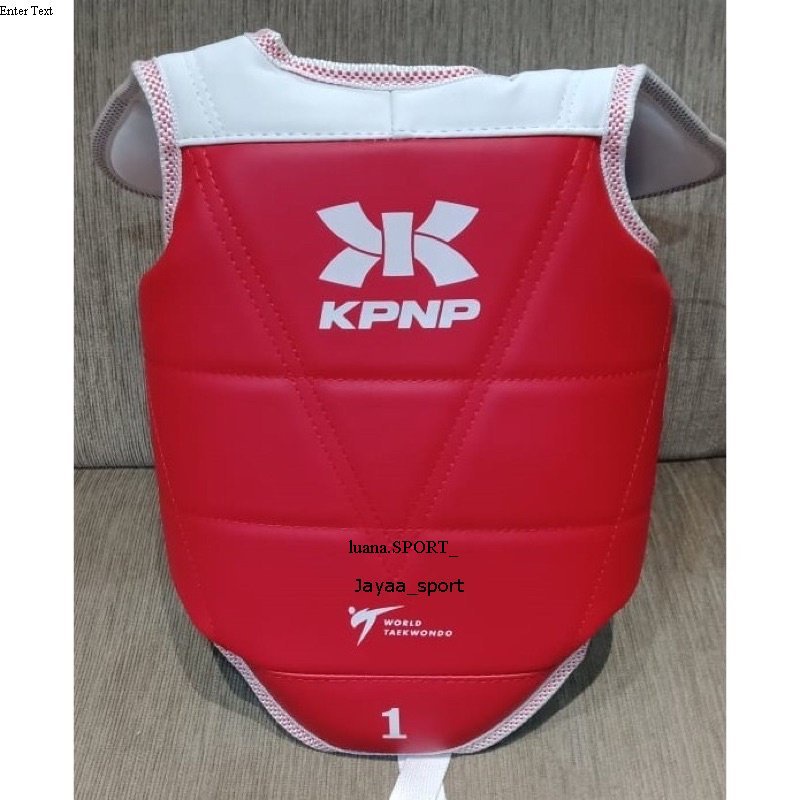 (KPNP) BODY PROTECTOR REVERSIBLE TAEKWONDO KPNP