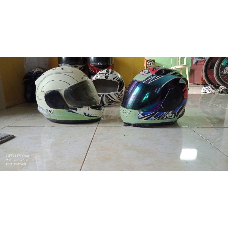 helm fullface bahan ala ala arai