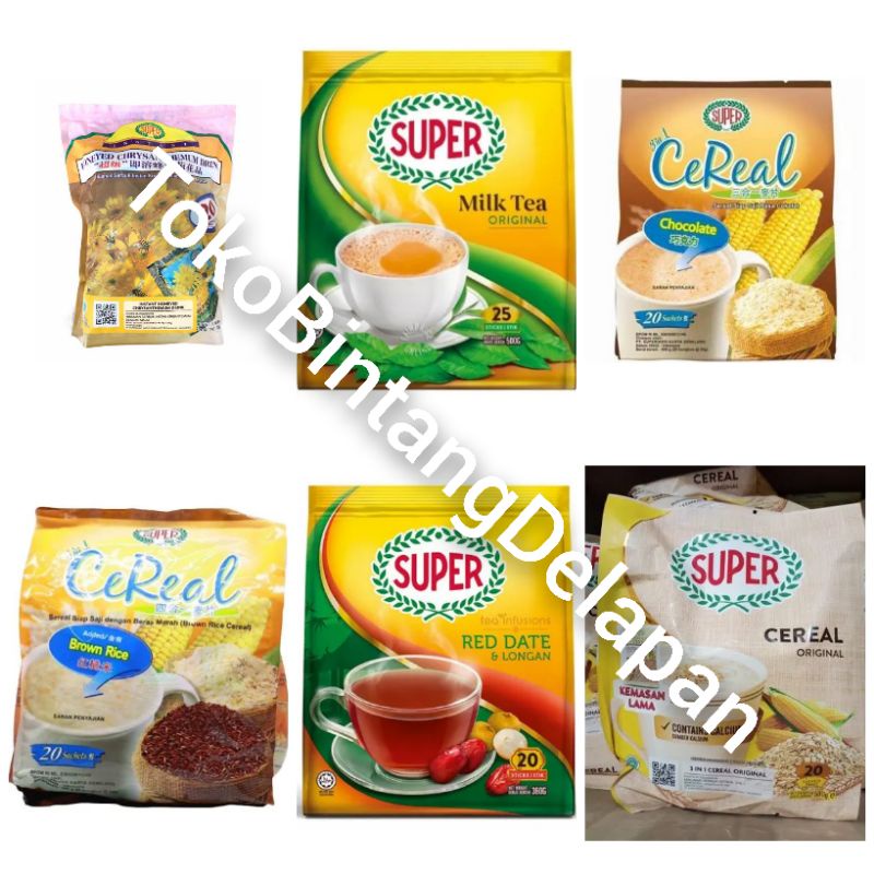 

Super (Sereal/Lk Tea/Red Date Longan/Honey Chrysantenum)