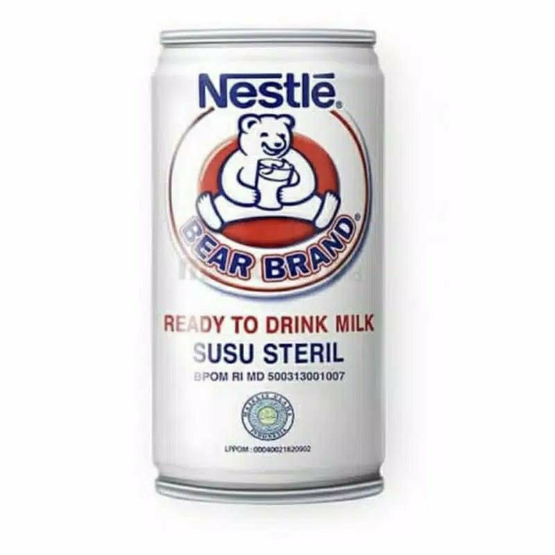 

BEAR BRAND SUSU KALENG SUSU BERUANG SUSU STERIL 189 ML