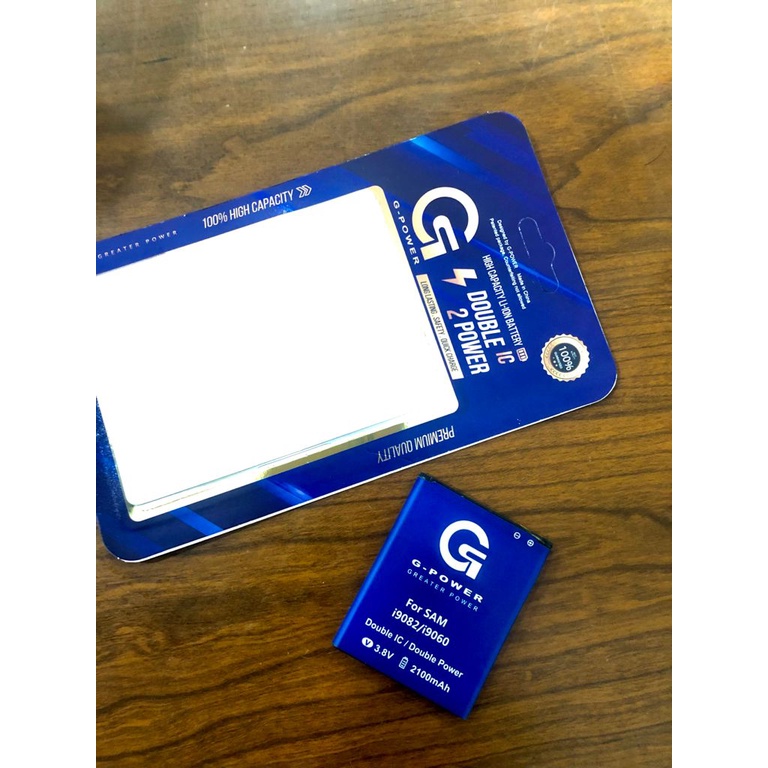 Baterai Batre Battery Original G POWER Samsung Galaxy Grand I9082 GRAND DUOS ORI 99 Double IC /Double Power