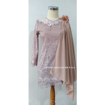 kebaya modern/ kebaya wisuda/ kebaya akad/ tunik borkat