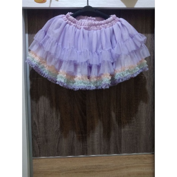 rok tutu lilac
