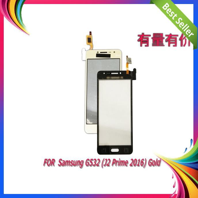 SPAREPART HP TOUCHSCREEN TS SAMSUNG G532 J2 PRIME 2016 GOLD TERLENGKAP