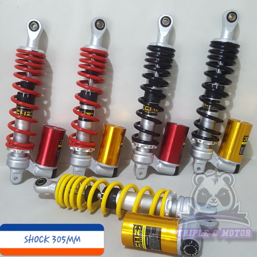 SHOCK BELAKANG MIO M3 SOUL FINO GT BEAT SCOOPY VARIO110 TABUNG BAWAH 305 MM COMBIZ
