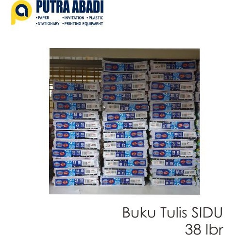 

Buku Tulis SIDU 38 Lembar Isi 10 Buku Ukuran Kwarto