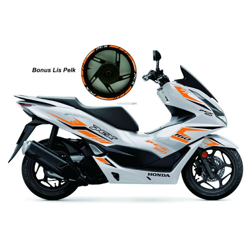 Stiker PCX 160 + BONUS lis velg