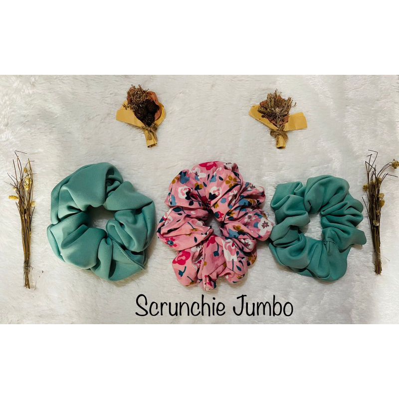 IKAT RAMBUT HIJAB / CEPOL HIJAB / SCRUNCHIE JUMBO