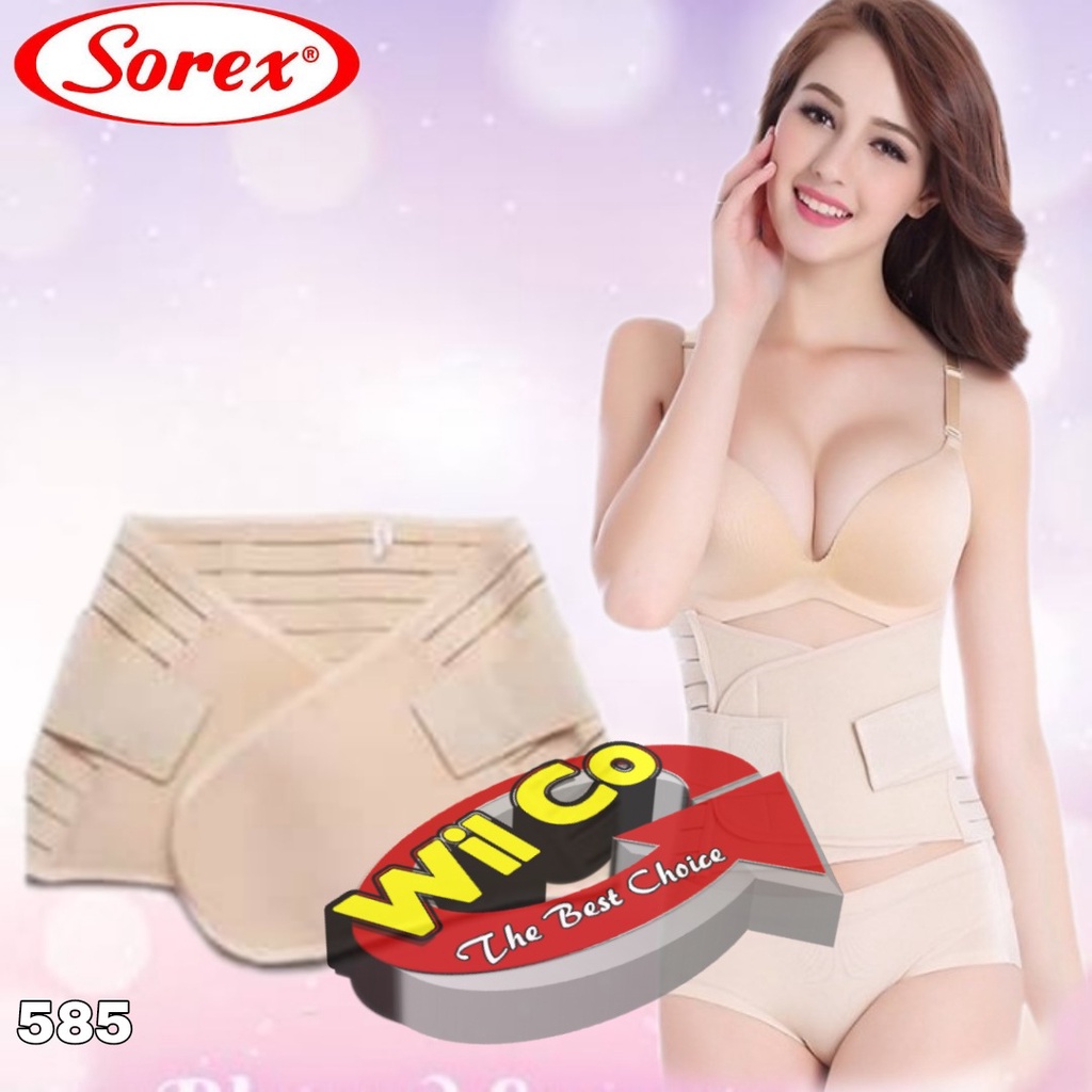 K585 - [Per 1 Pcs ] SETAGEN KORSET PELANGSING PERUT SOREX SLIMMING CORSET FREE SIZE