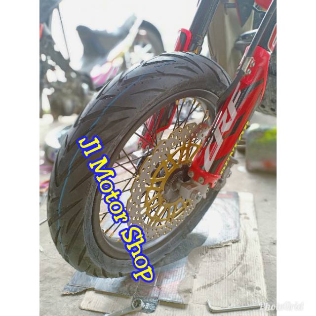 Paket Velg Supermoto Super Moto CRF 150 L - CRF150 L Bonus Piringan Lebar CRF Tromol Ori Buat CRF