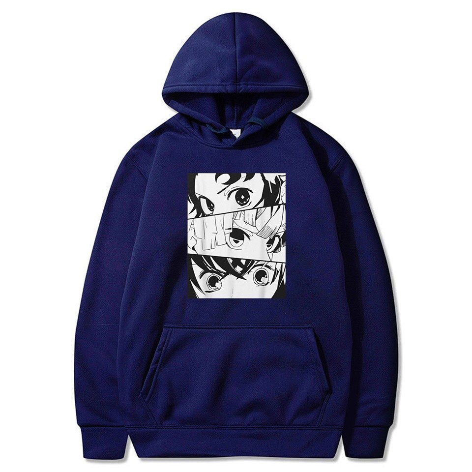 Sweater Hoodie Anime TANJIRO KAMADO II TANJIRO KAMADO Jumper Hoodie II Sweter Oblong Topi Sz M - XL ( Pria &amp; Wanita / Anak &amp; Dewasa )