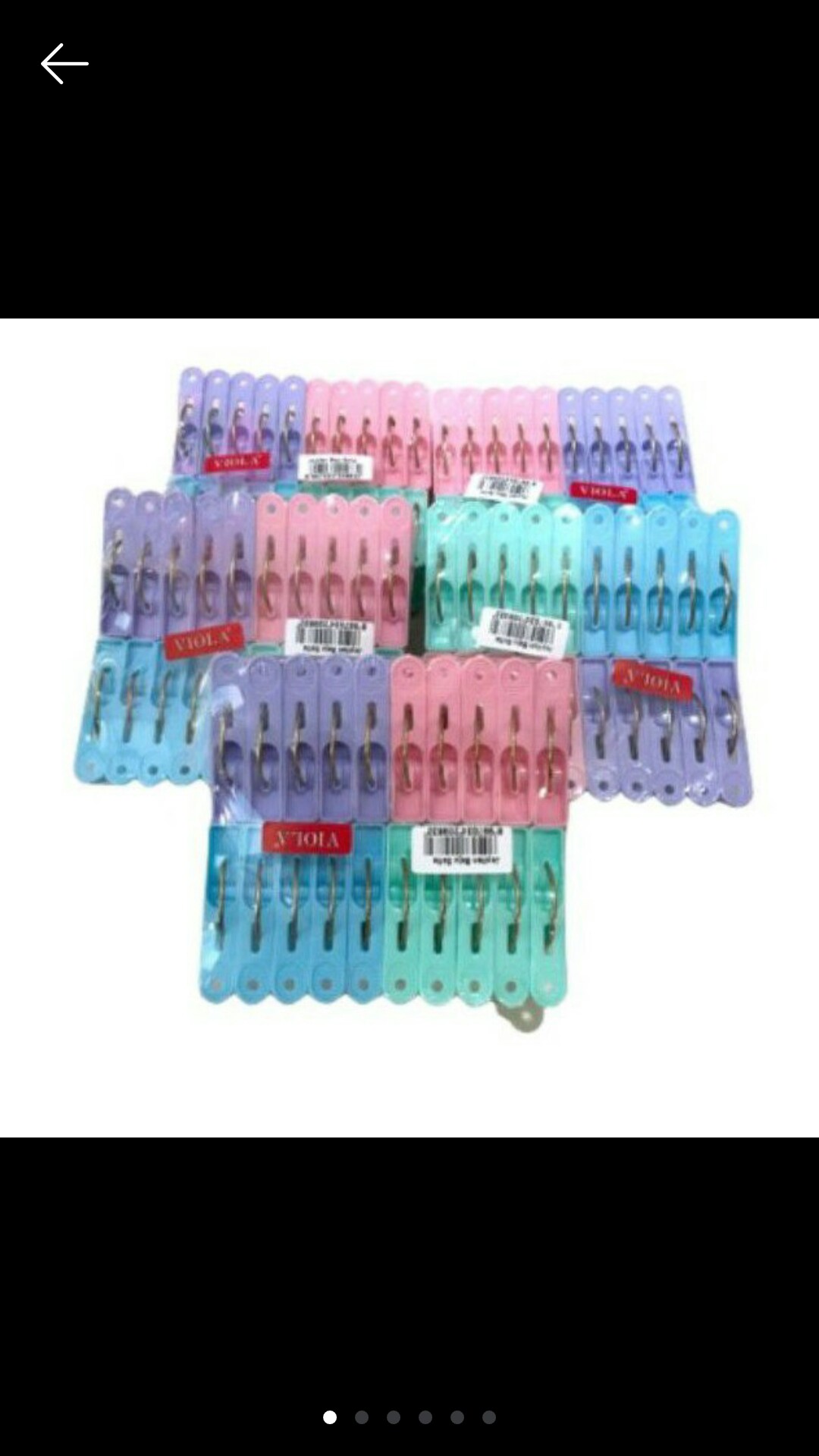 [20pcs] Jepit Baju Warna Grosir/jepitan Baju Ring/jepitan Jemuran Loundry Dry Clips