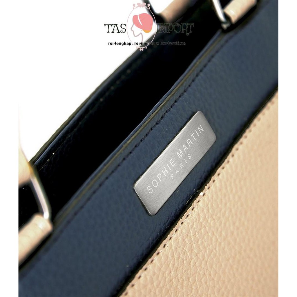 Baru TAS SELEMPANG WANITA SOPHIE MARTIN PARIS BRUNELLA T3864N1 KULIT BIRU