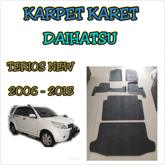 Karpet karet mobil terios new 2006-2015