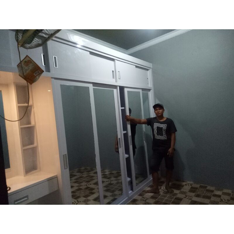 lemari set kamar hpl