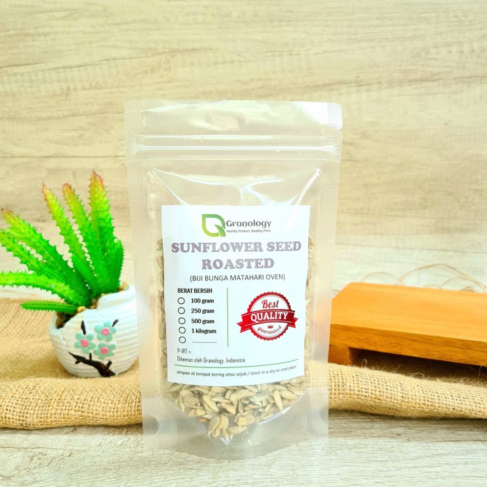 

Q12S Biji Bunga Matahari / Roasted Sunflower Seed (100 Gram) By Granology D51qs