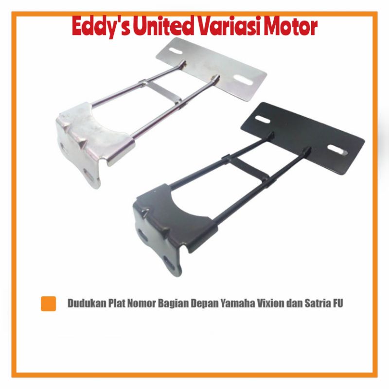 Dudukan Plat Nomor Vixion NVL NVA Bagian Depan Untuk Motor Yamaha Vixion