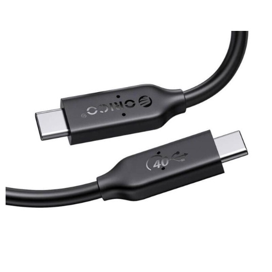 Usb4 Type-c thunderbolt to usb c 4.0 male cable orico 50cm 8k 4k 60hz 40Gbps pd 100w data sync charge usb40 u4c05 u4c-05