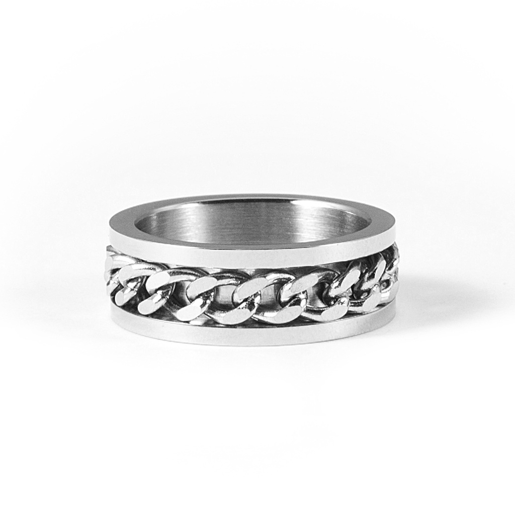Rotating Chain Ring Accessories Trendy Personality