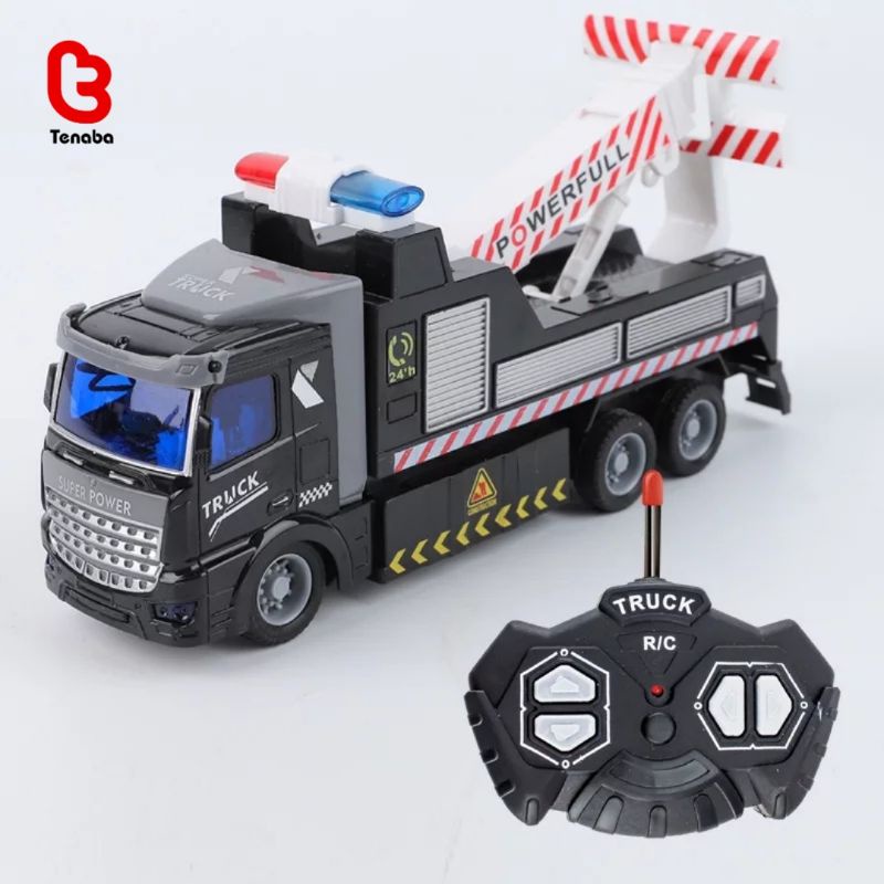 RC Truk Derek Polisi Mainan Mobil Remote Control