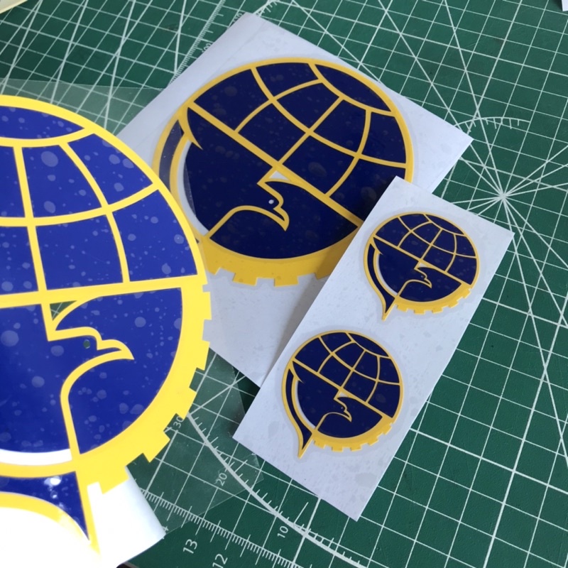 

sticker logo dishub 2warna