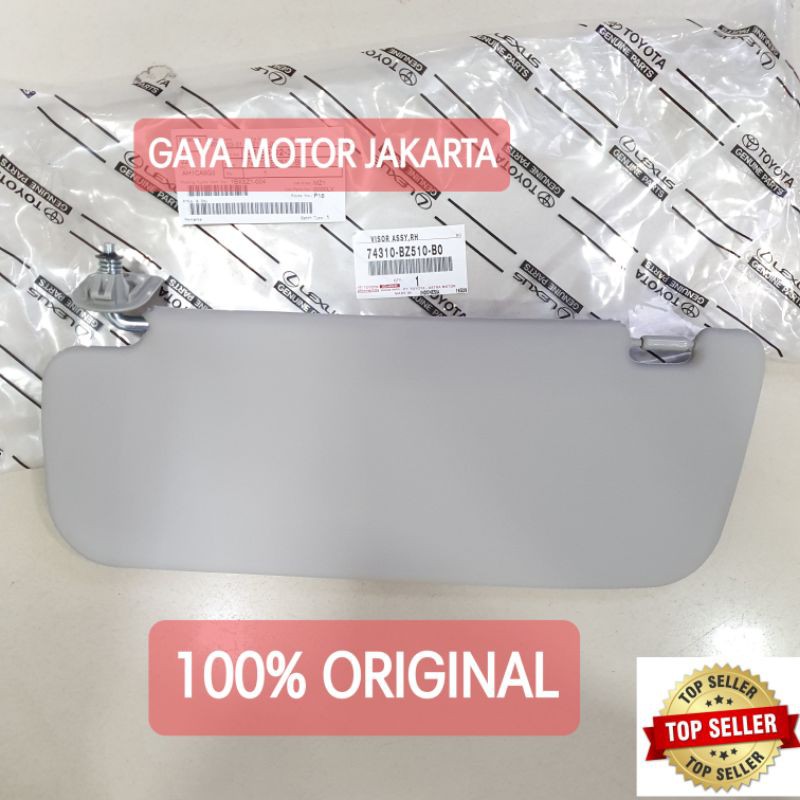 Sun Visor-Tahanan Cahaya Agya-Ayla-Avanza-Xenia 74310-BZ510-B0 Kanan