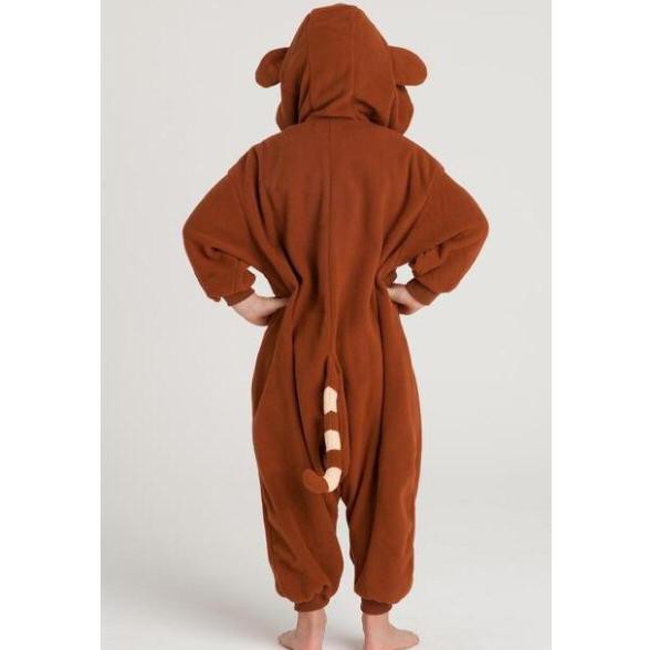 BAJU ONESIE MONYET MONKEY COSPLAY KOSTUM PIYAMA BAJU TIDUR ANAK