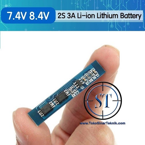 Module Charger 2S 3A Battery Lithium 18650 7.4V 8.4V BMS Protection