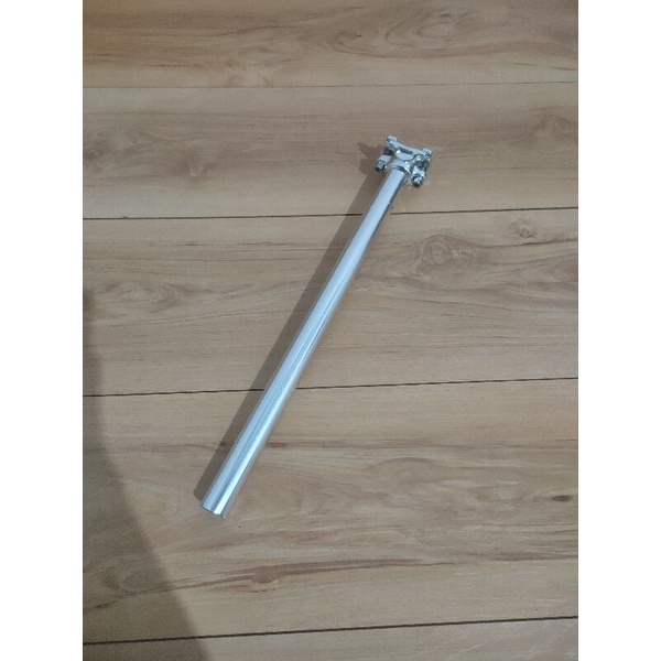 SEATPOST GT HALF5 SILVER 25.4 PANJANG 40 MM