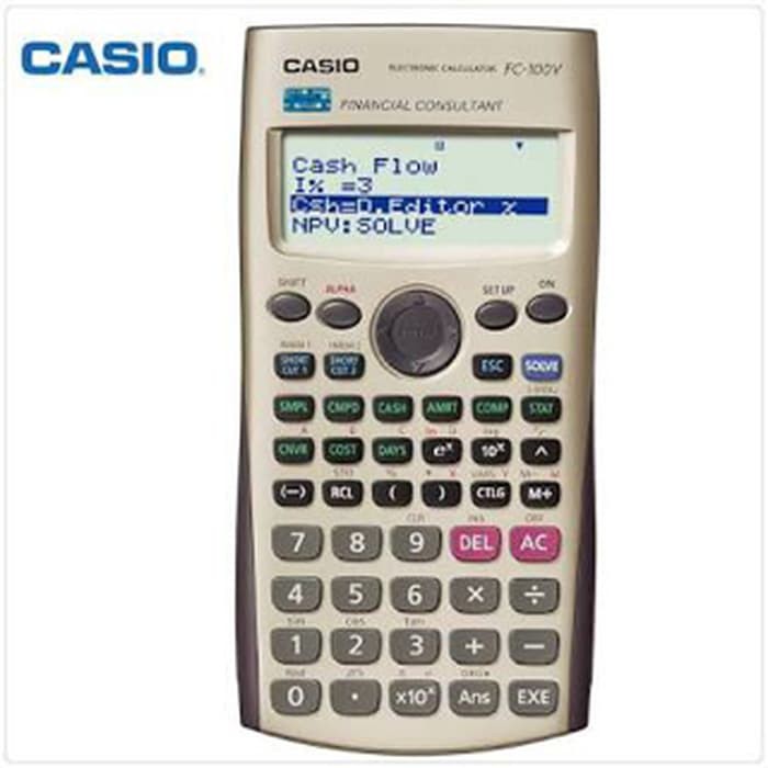 

Casio FC 100V - Financial Calculator