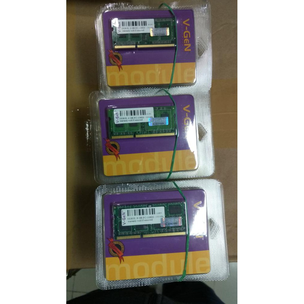 Memori Vgen DDR3L Sodimm 8GB PC 10600