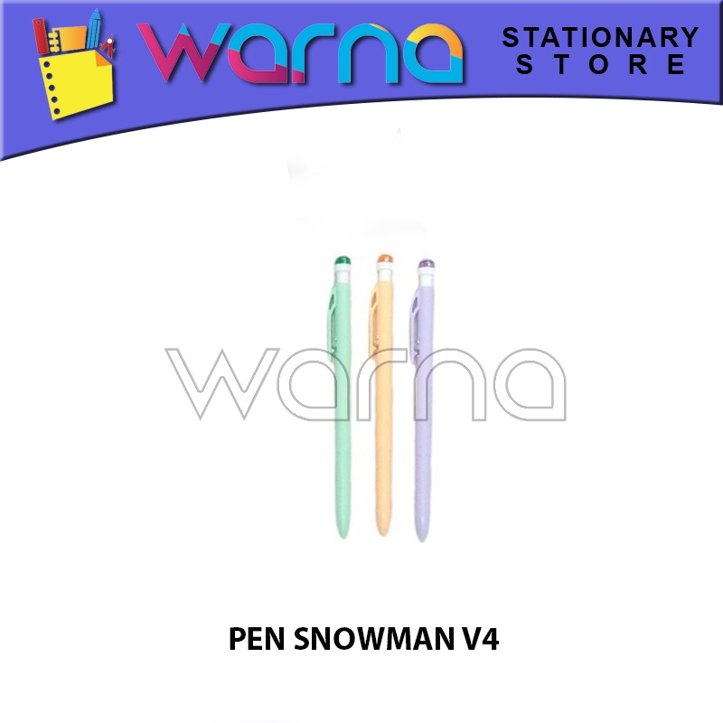 

PEN PULPEN BOLPEN BALLPOINT SNOWMAN V4