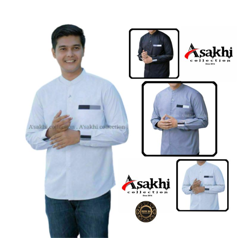 Baju Koko Hadroh Seragam Az Zahir Baskara Asakhi Collection