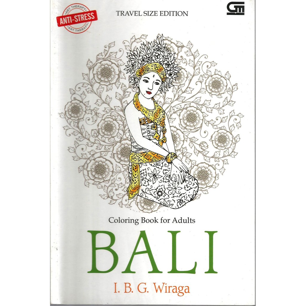 Download Buku Baru Asli Coloring Book For Adults Bali Ibg Wiraga Gramedia Pustaka Utama Shopee Indonesia