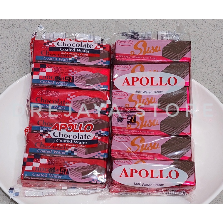 Apollo Wafer Cream (COKLAT/SUSU)