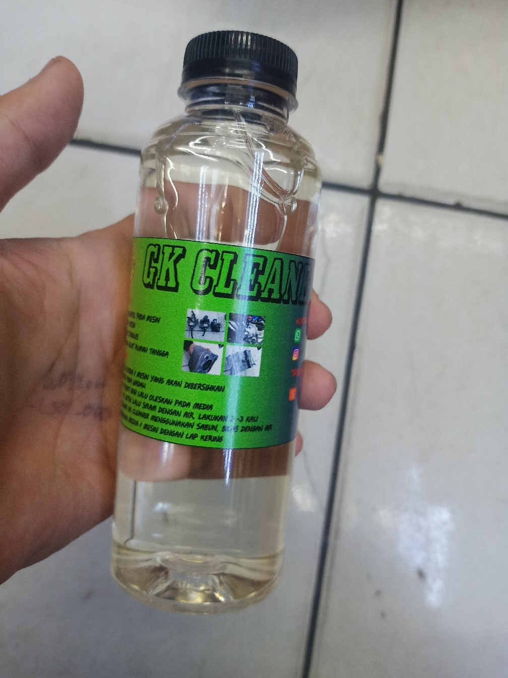 Gk Cleaner Pembersih Kerak Mesin ( 250 Ml )