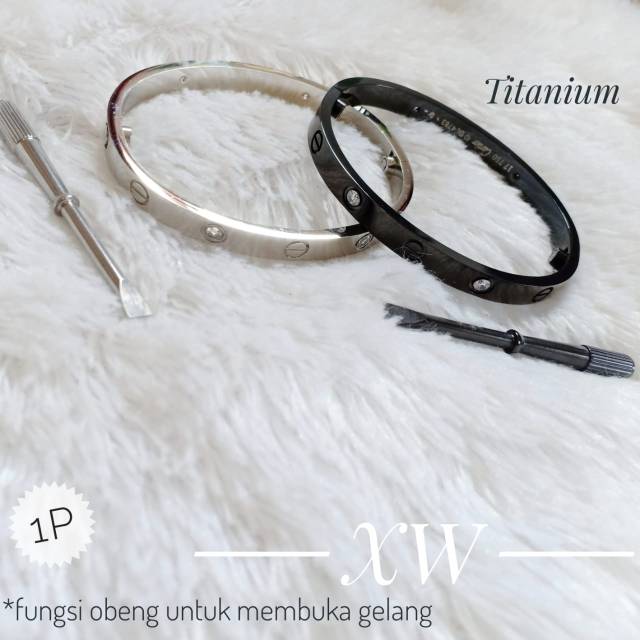 Gelang titanium G01039