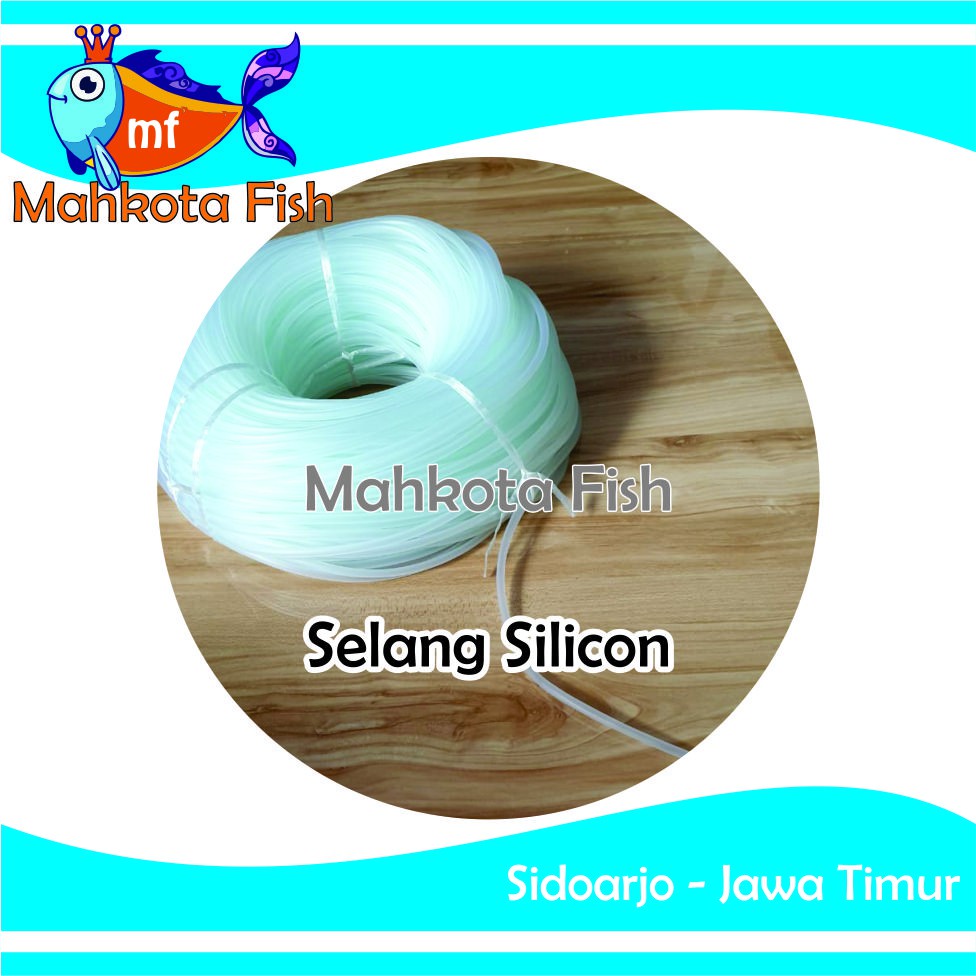 Selang Aerator SILIKON / Selang Airstone / Sambungan Selang Aquarium