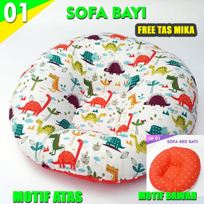 Sofa Bed Bayi - Bantal Sofa Bayi - Baby Lounger - Kasur Bayi