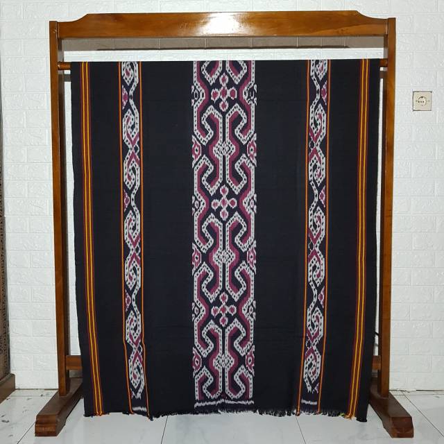 Kain Tenun Motif Baron Lombok Flores Untuk Tas Baju Nusantara