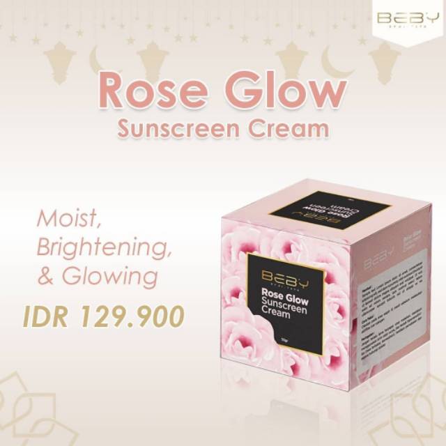 Rose Glow Sunscreen Cream