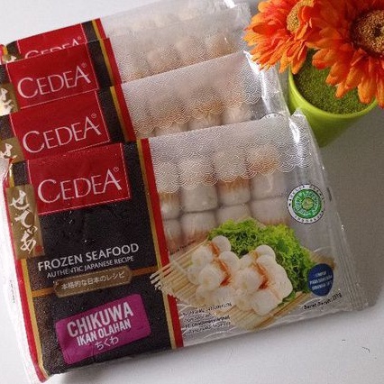 

MOOJOK-Cedea chikuwa mini 250gr ikan olahan murah enak halal frozen seafood