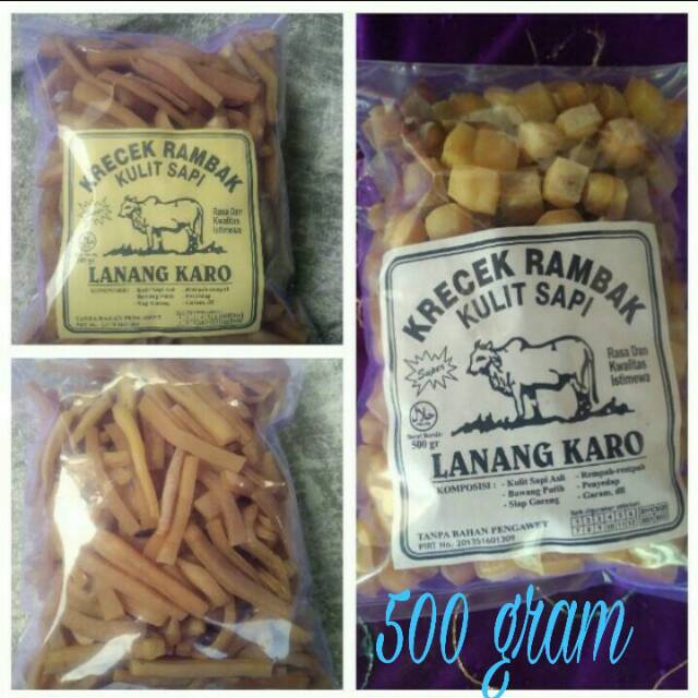 

Krecek rambak sapi stik tebal 500 gr