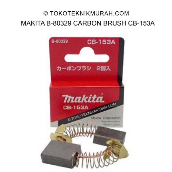 Makita B-80329 Carbon Brush CB-153A / CB153A Borstel