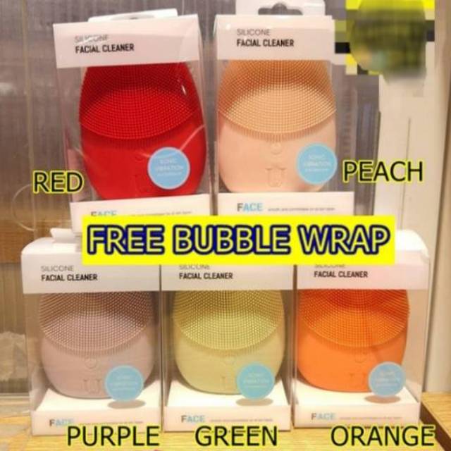 Miniso Silicone Facial Cleaner soft silicone Fibrator