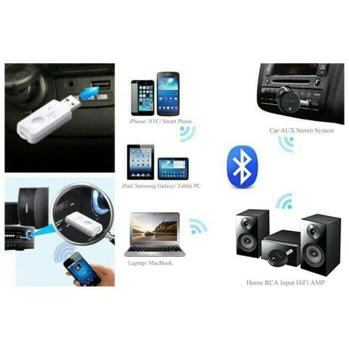 Usb Bluetooth Receiver  CK-06 Audio mobil speaker Non Aux