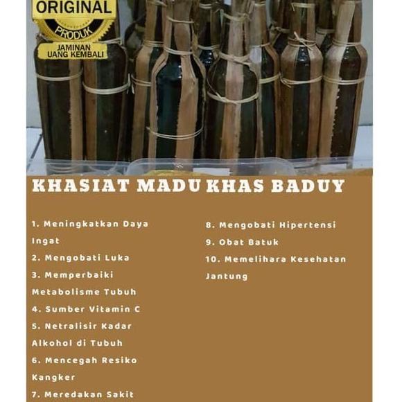 

MADU ASLI TERMURAH! MADU BADUY ASLI MADU MURNI TERLARIS ORIGINAL HONEY